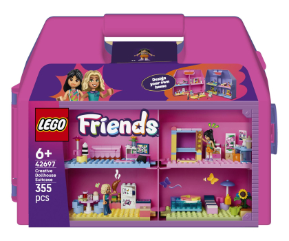Klocki LEGO® LEGO FRIENDS 42697 Kreatywna walizka z domkiem dla lalek